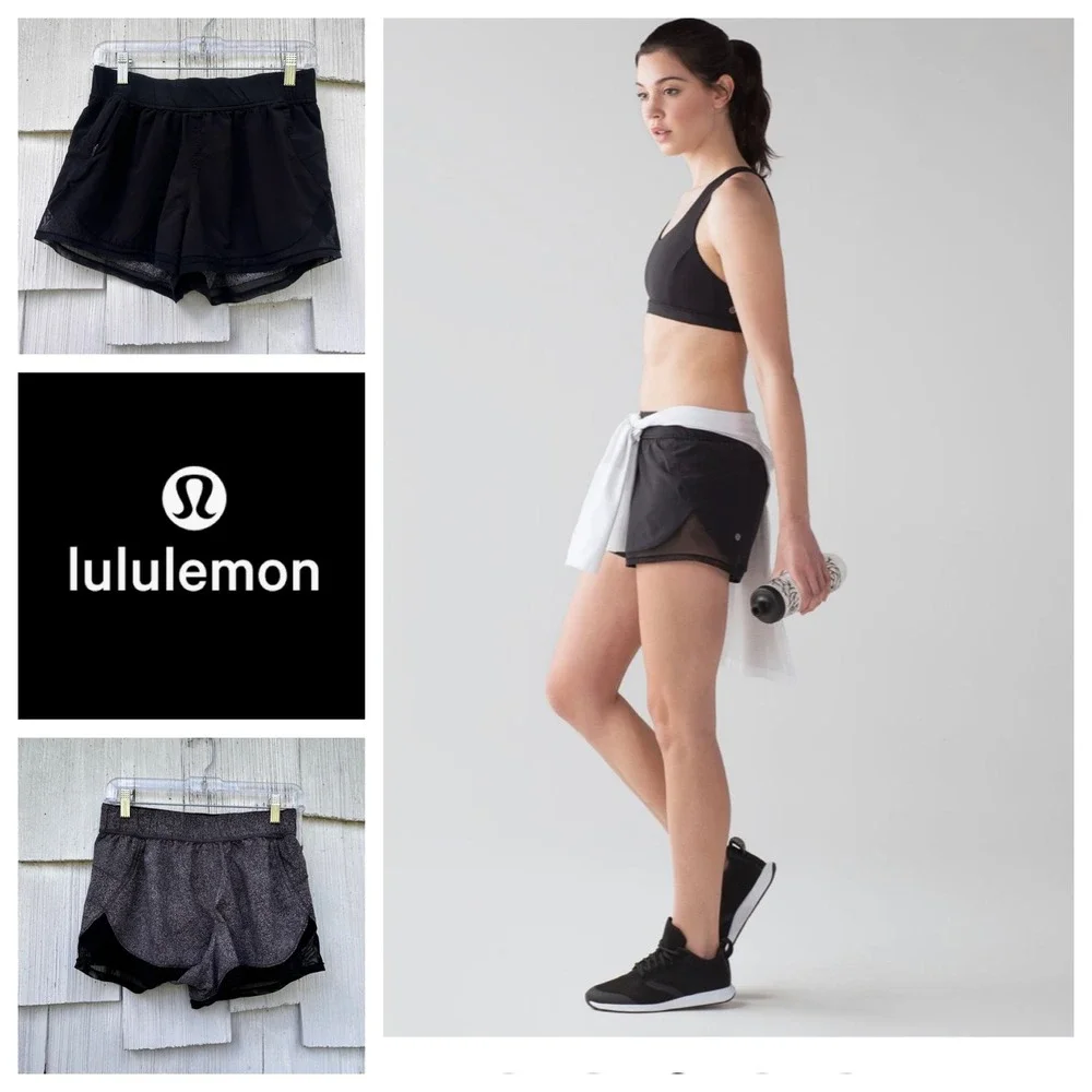Lululemon Two With One Short‎ Reversible 3