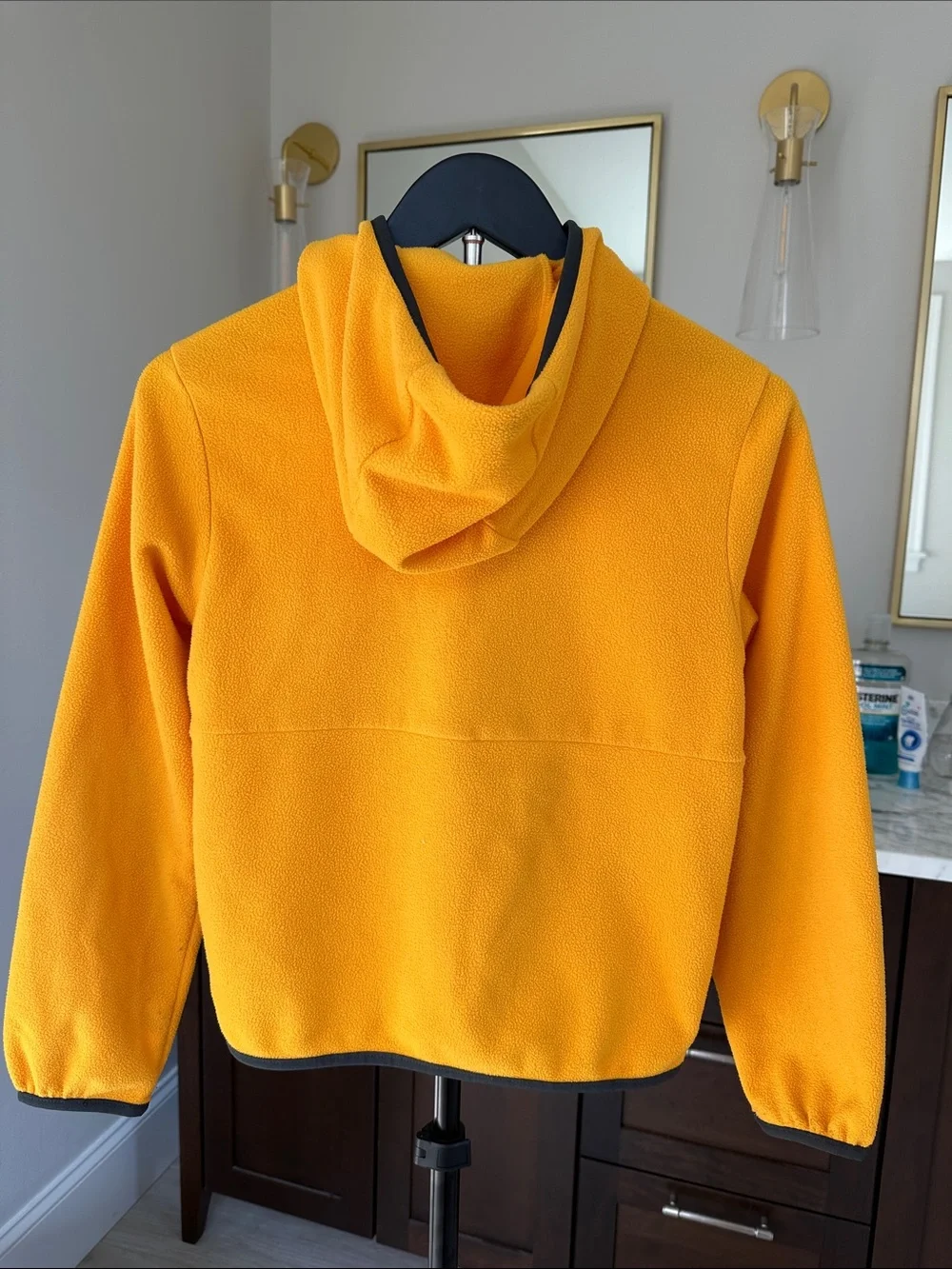 The North Face bright yellow