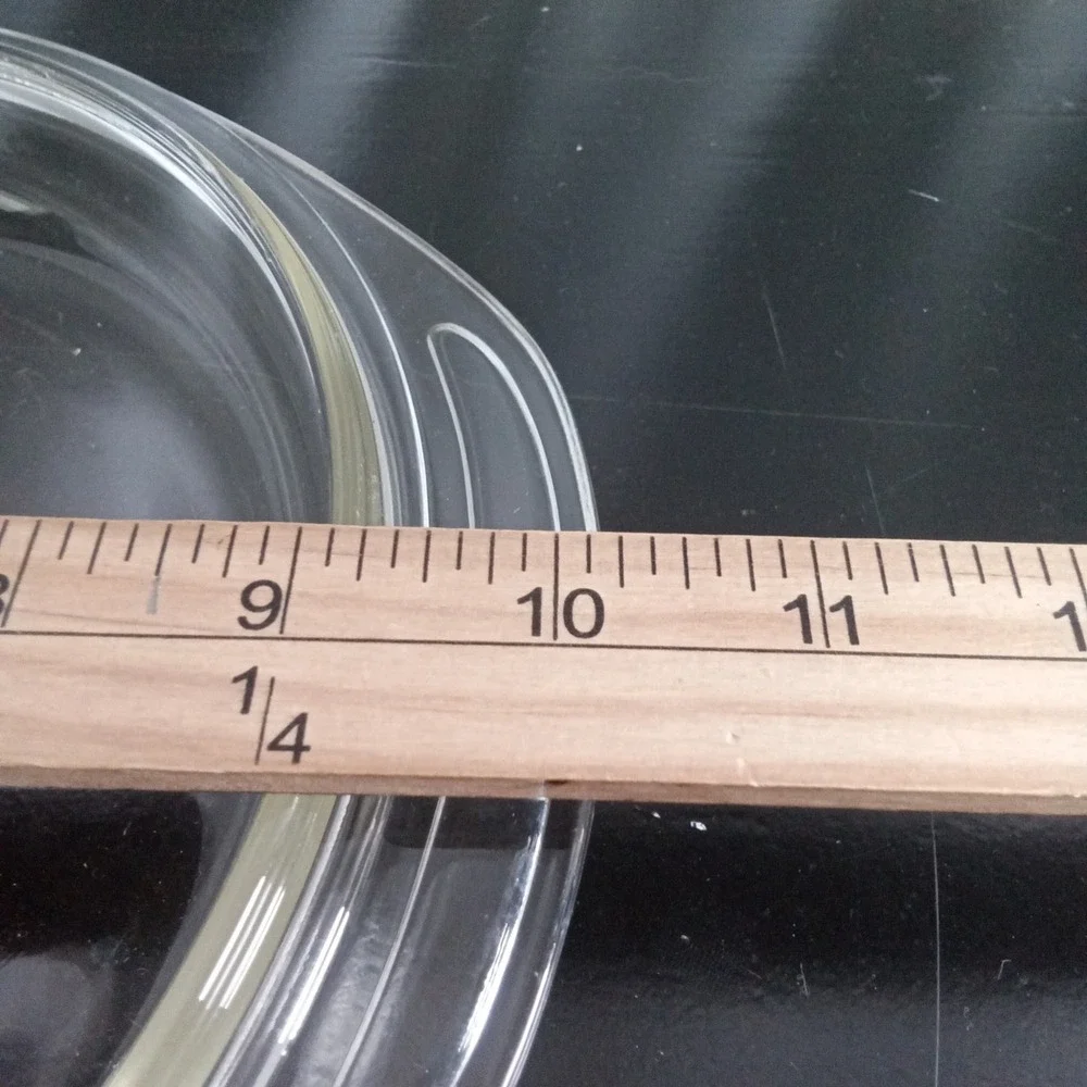 Pyrex vintage clear