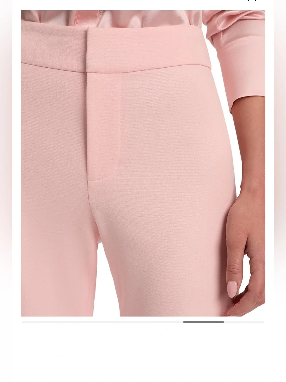 NWT Alice + Olivia Mid Rise Andrew Pant