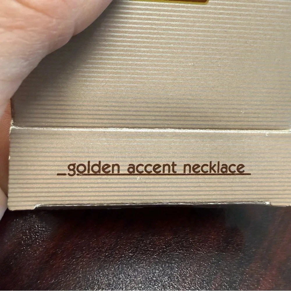 Avon Gold Double-Strand Beaded Necklace Classic Layered Design 1999 NIB