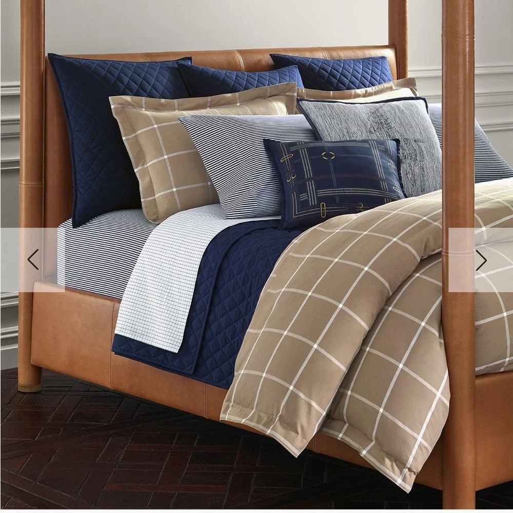 Ralph Lauren Modern Equestrian Duvet Cover King Size