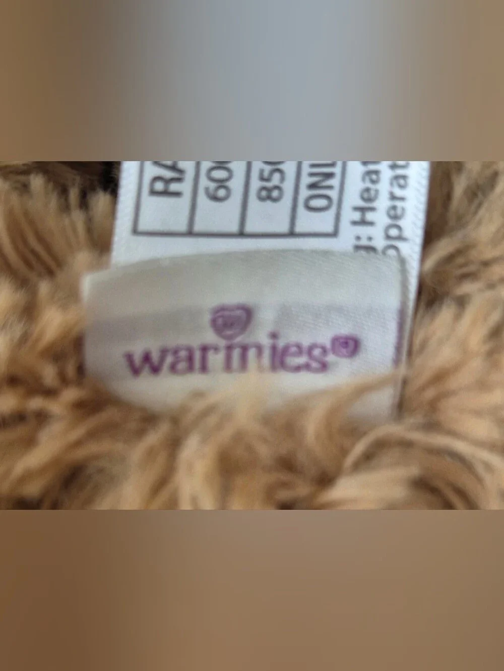 Warmies great brown