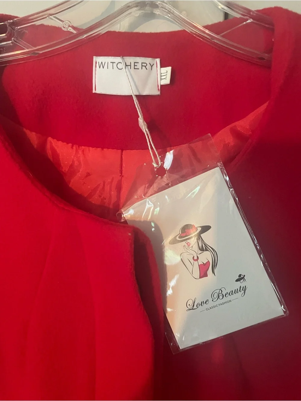 Witchery vibrant red