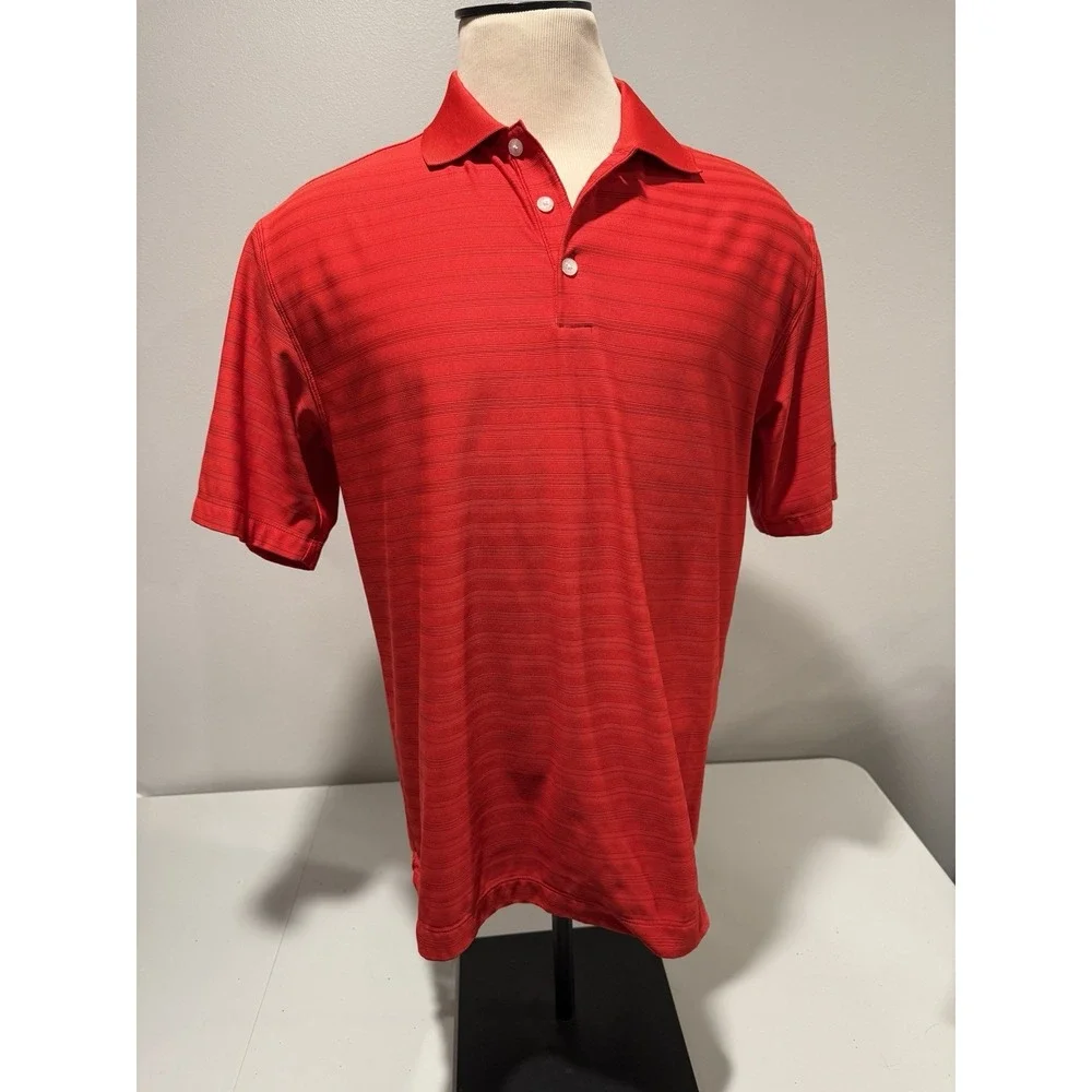 Nike Dri Fit Polo Red Size Large United Fire Group