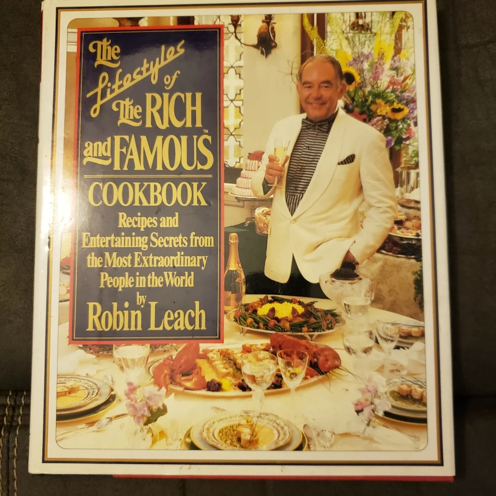 The Life Styles of‎ the Rich and Bamous Cookbook  Hardback