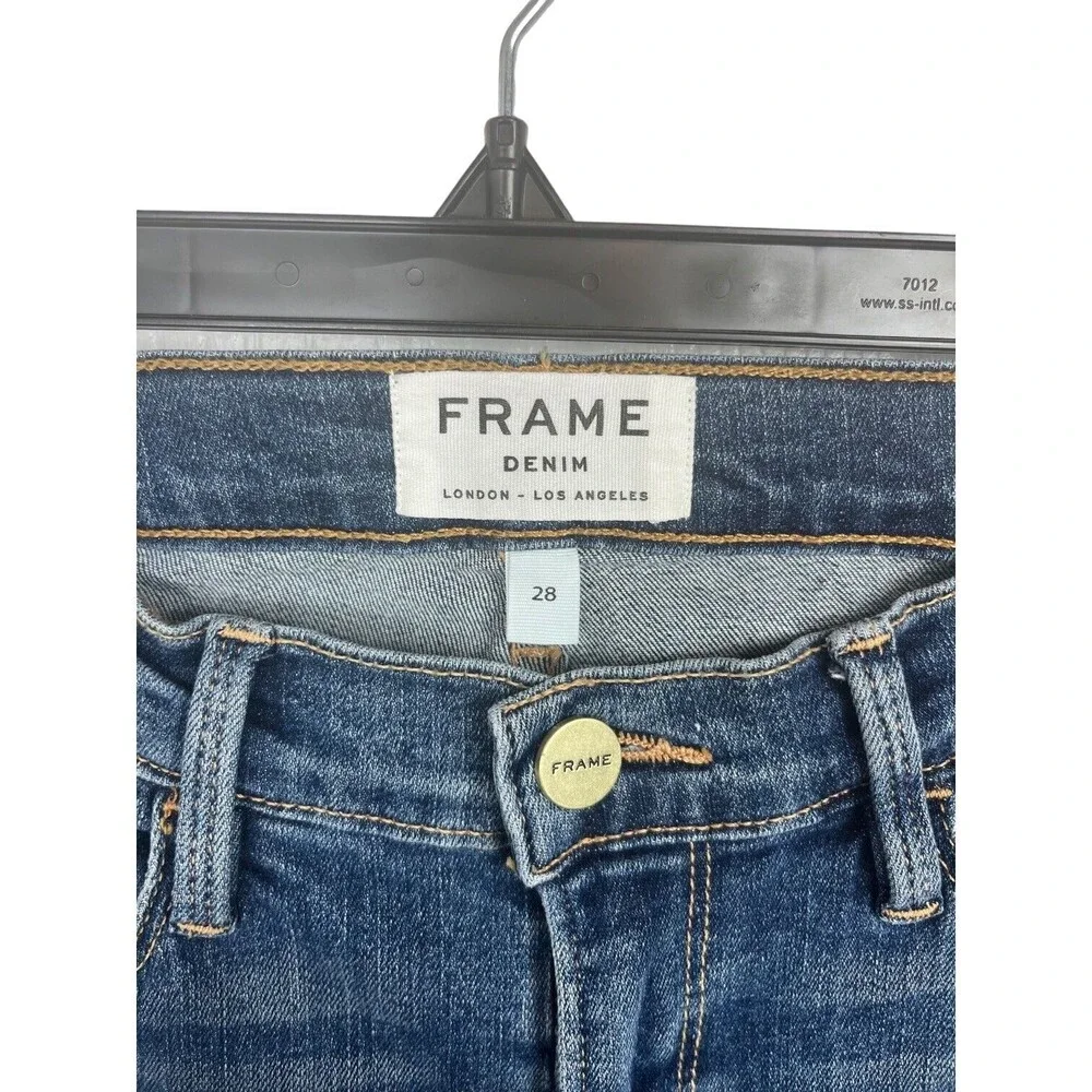 Frame Denim Le Skinny de Jeanne Huntley Jeans 28.