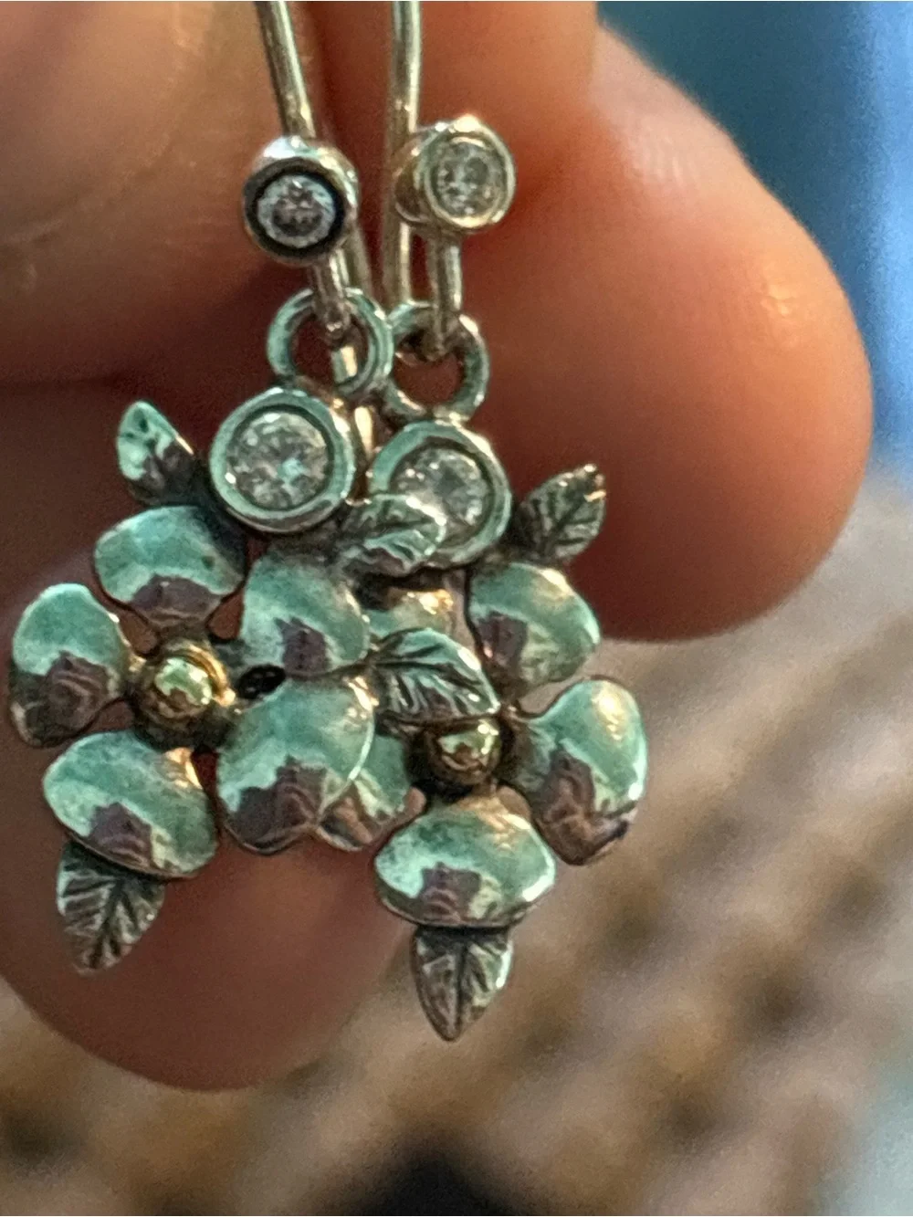Pandora bouquet earring