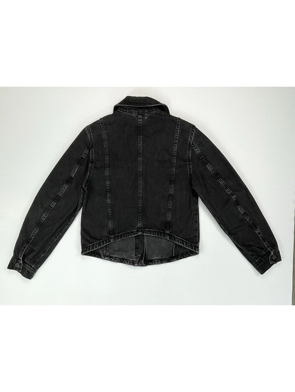 Free People trucker black