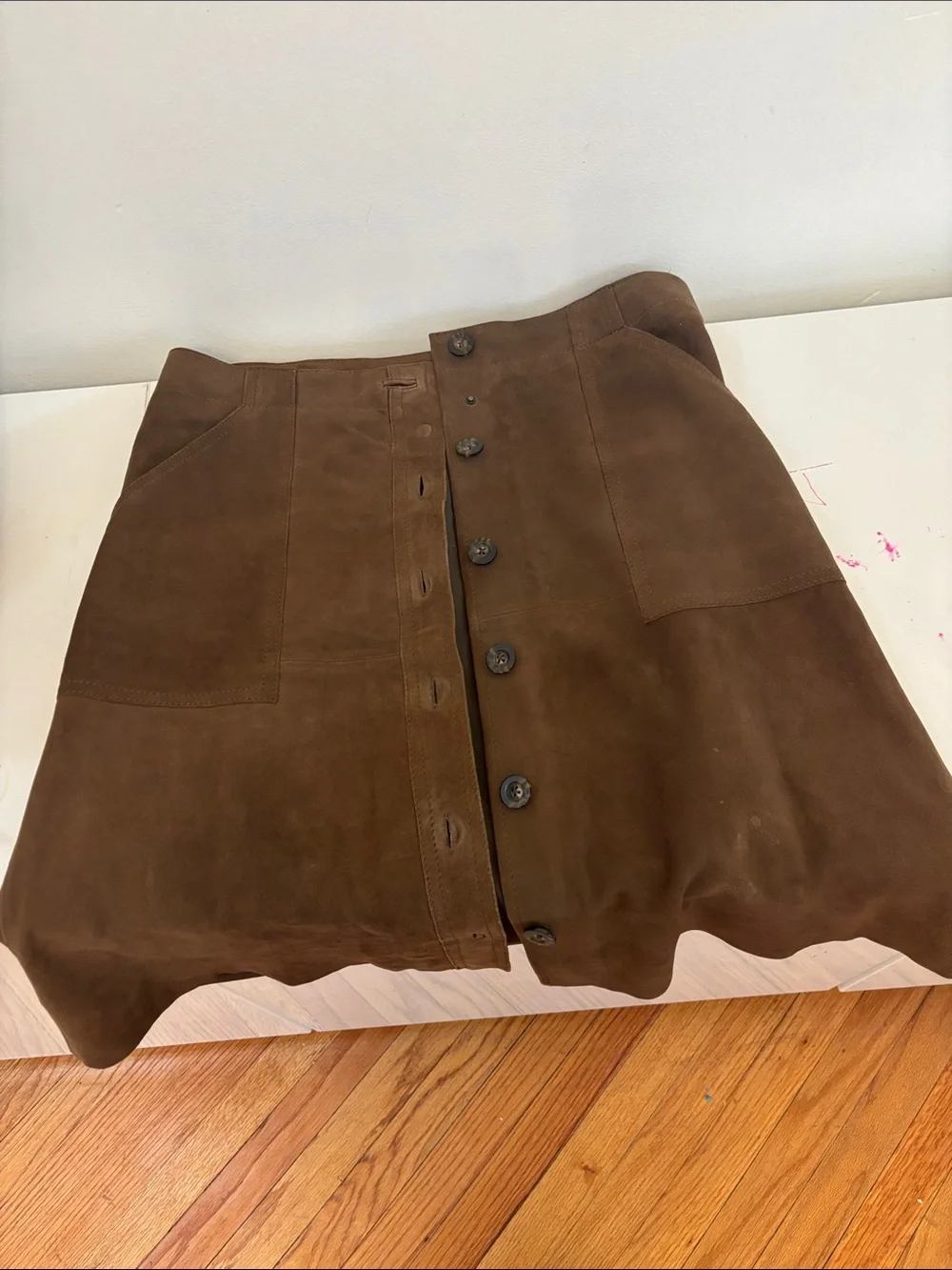 Banana Republic line suede