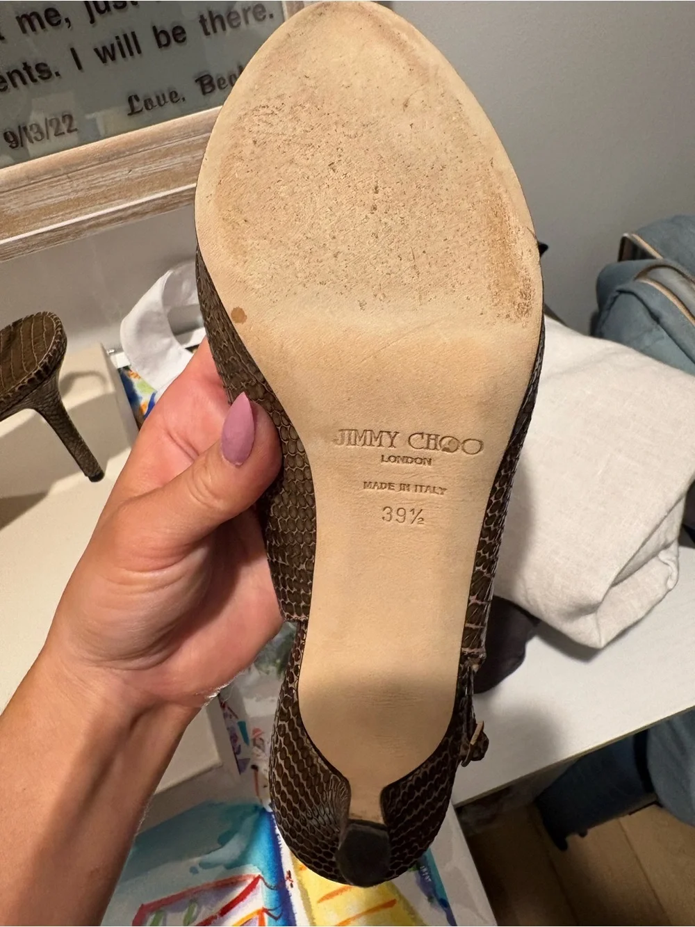 Jimmy Choo choo jimmy croc