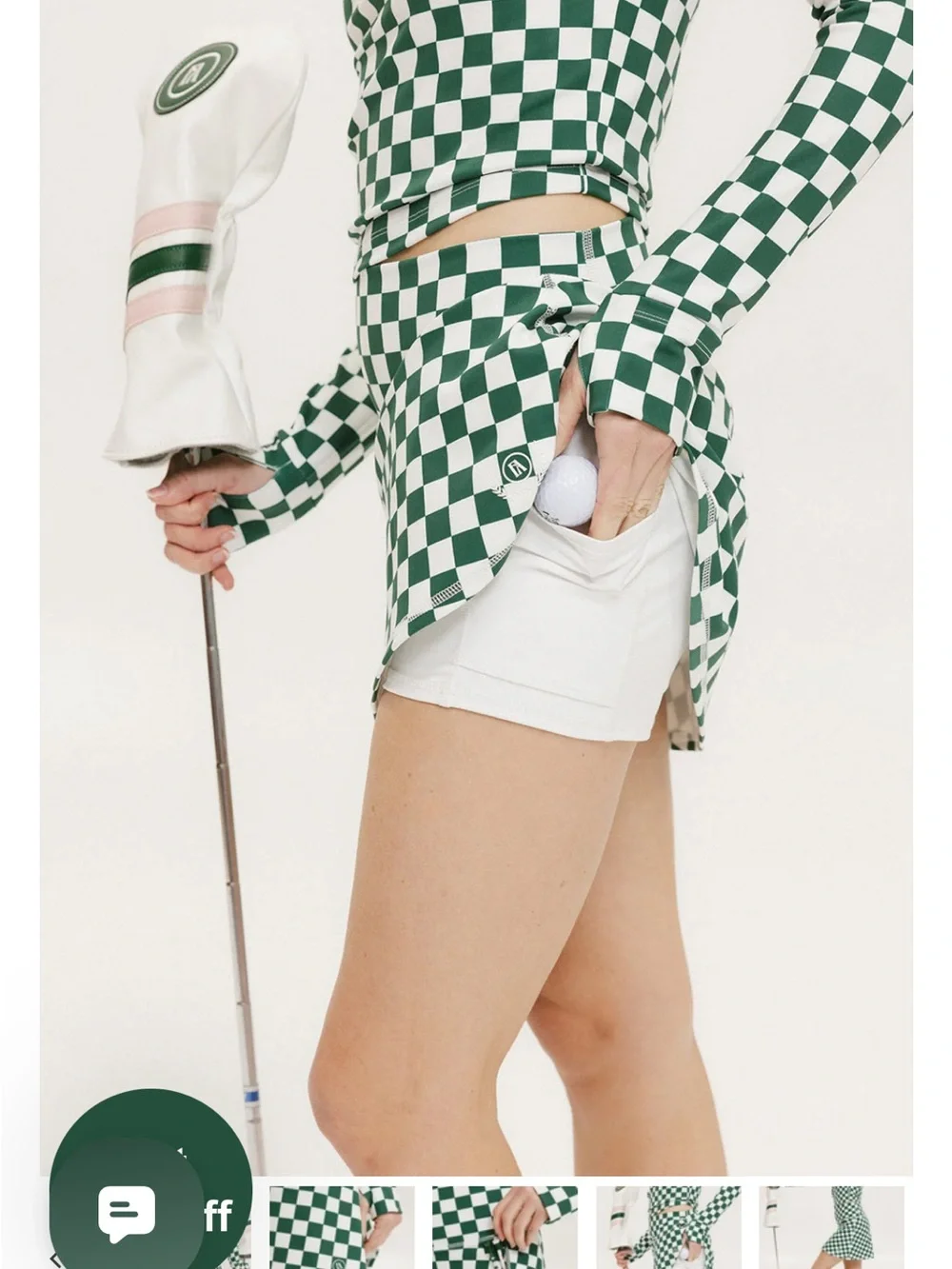 Fore All green white