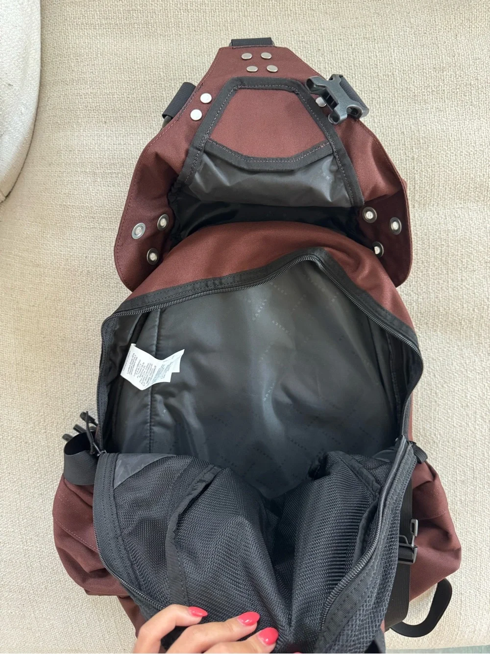 Oakley tags backpack