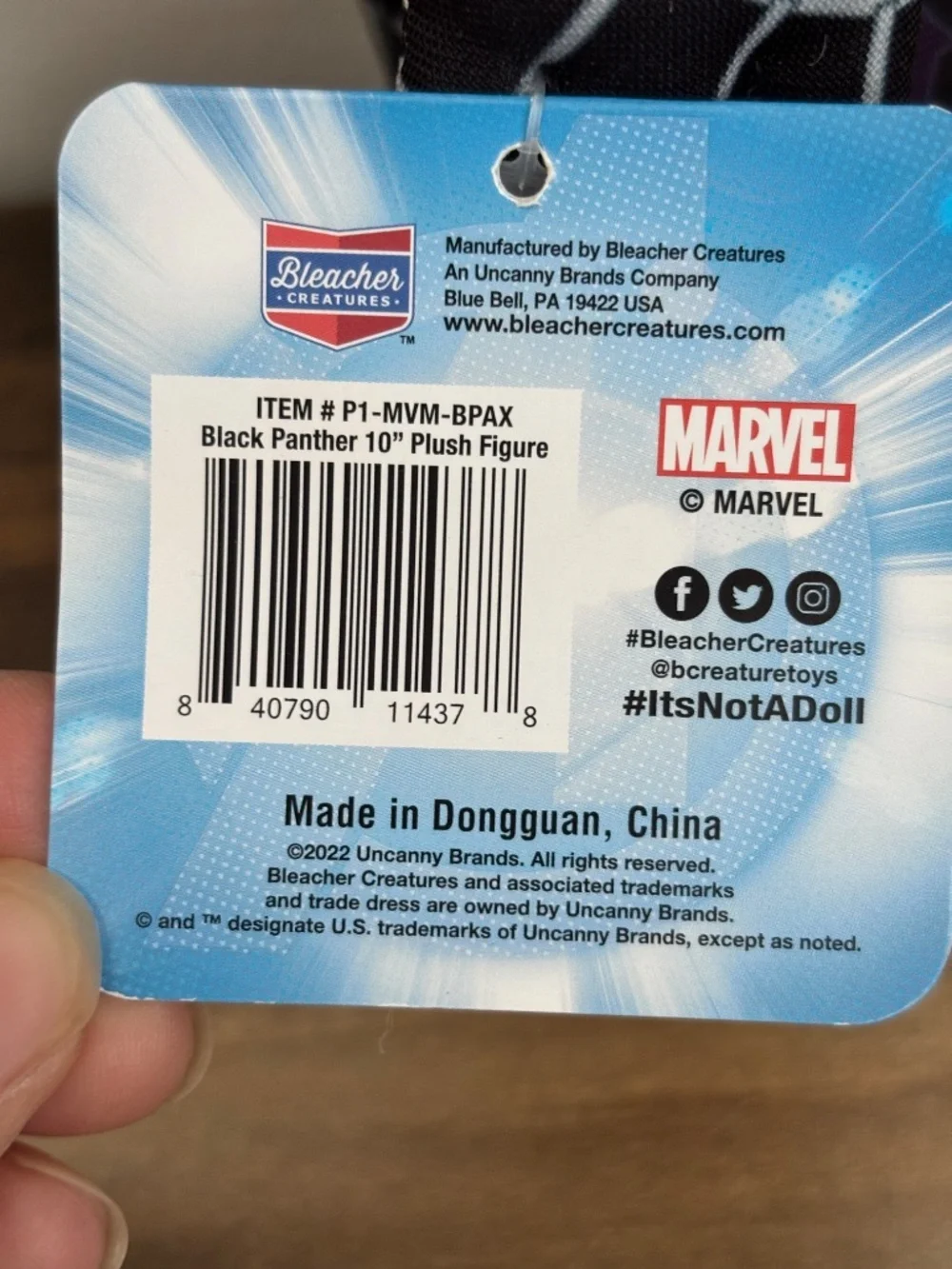 Marvel new tags