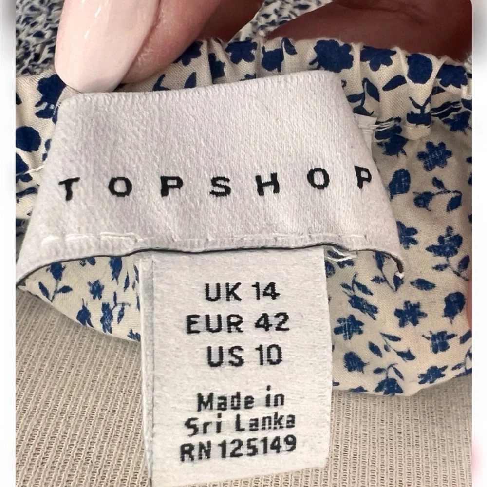 Topshop adorable blouse