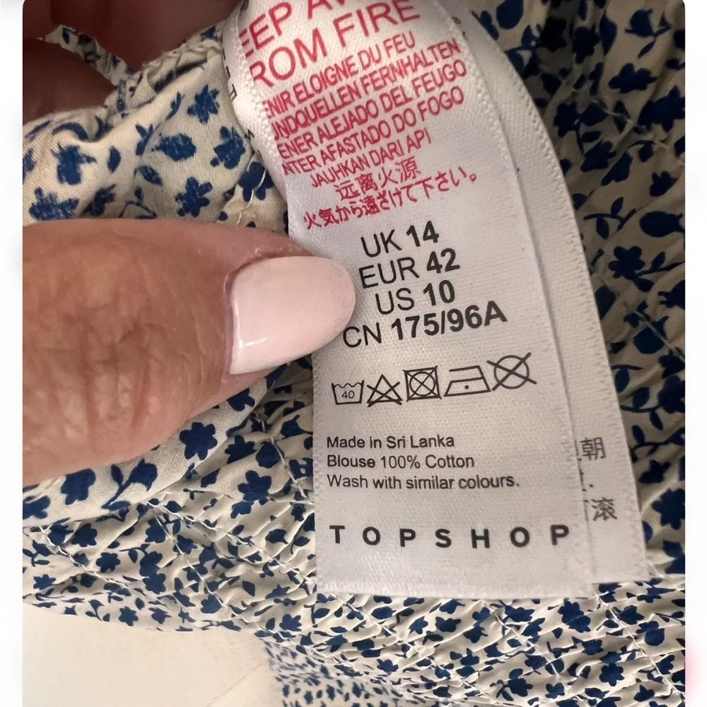 Topshop adorable blouse