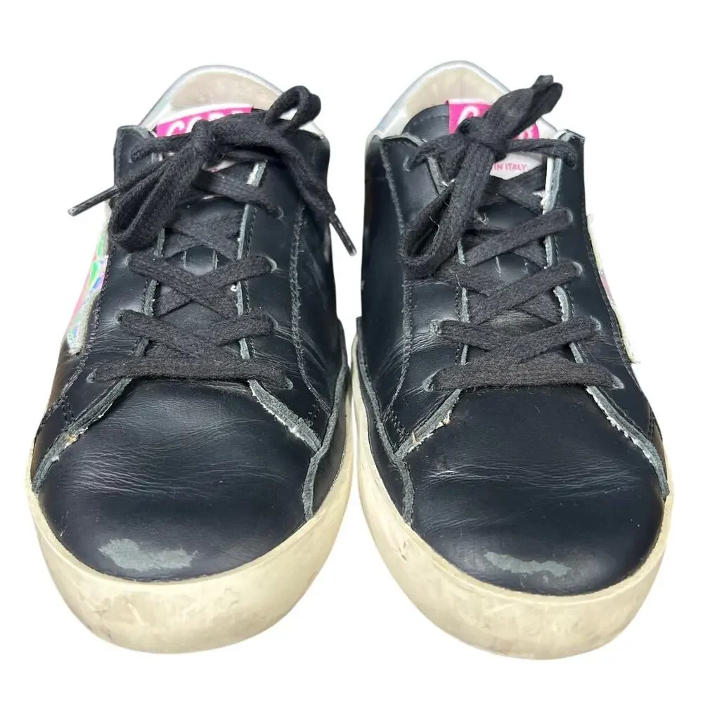 Golden Goose tab black