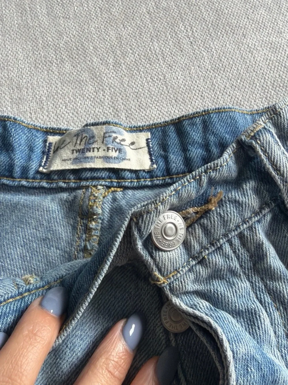 Free People high rise