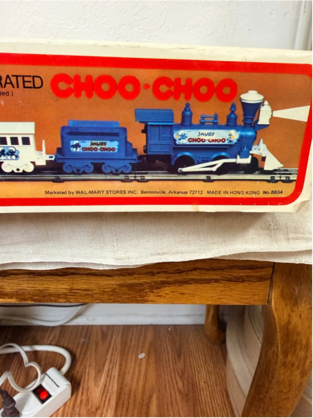 Smurfs train this battery