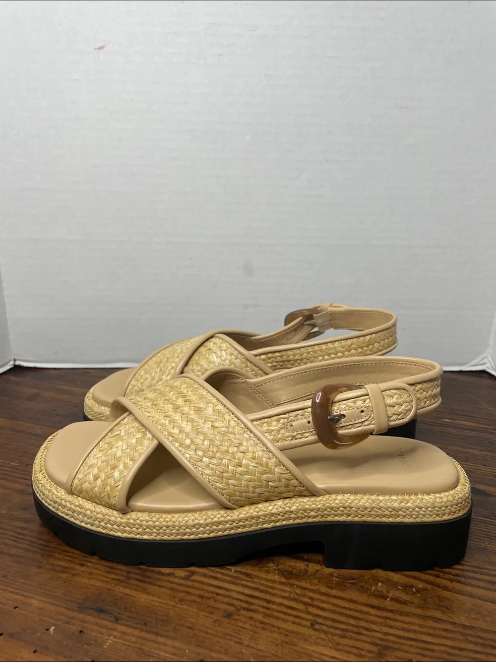 Vince woven raffia