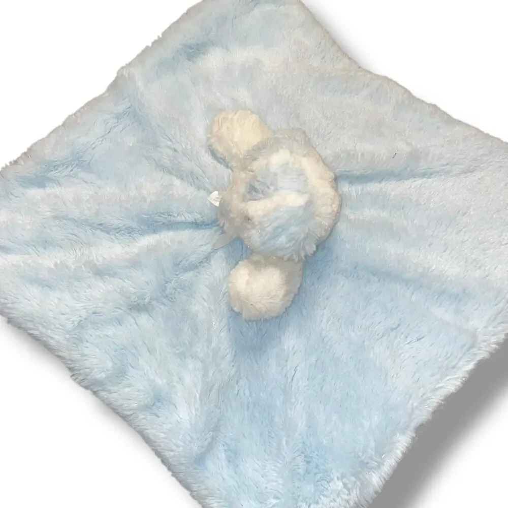 Blankets & Beyond Bear Lovey Rosette Swirl Security Blanket Plush 15