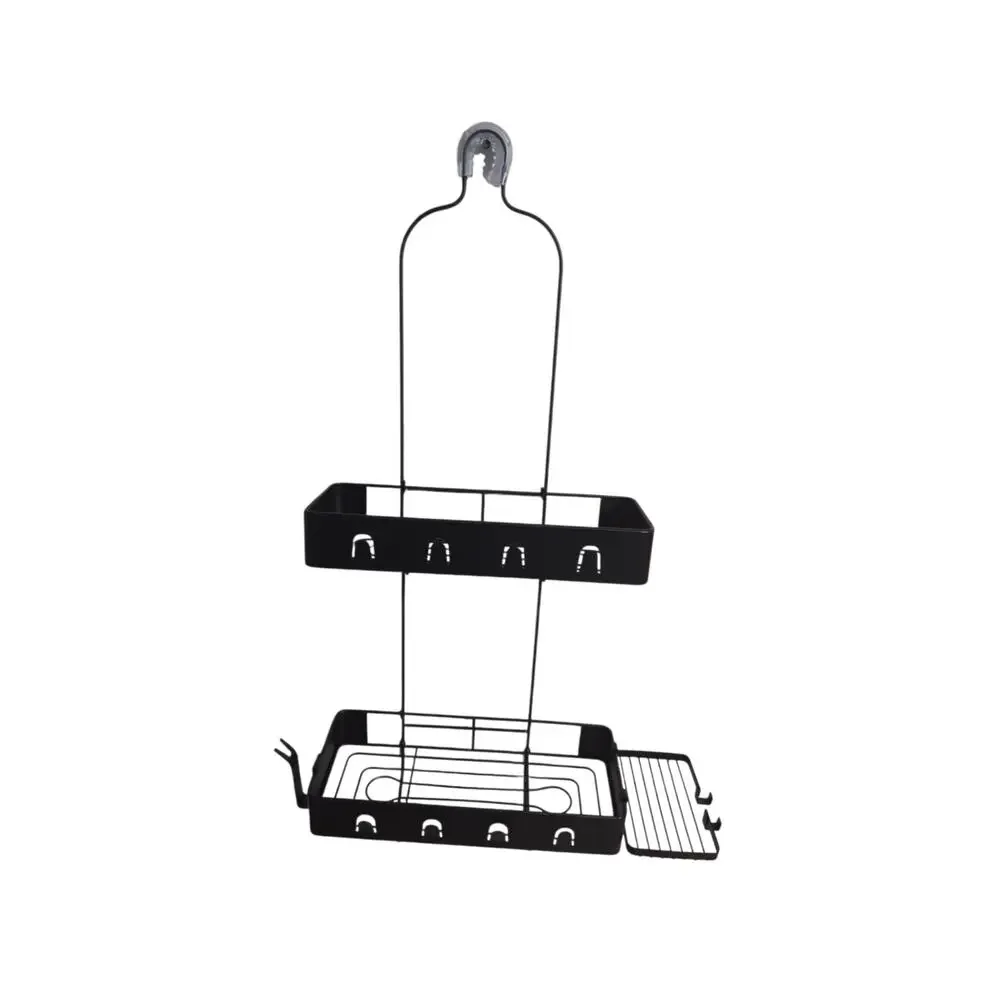 AQ Hanging Shower‎ Caddy, Extra Wide Bathroom with Multi-Functional Hooks