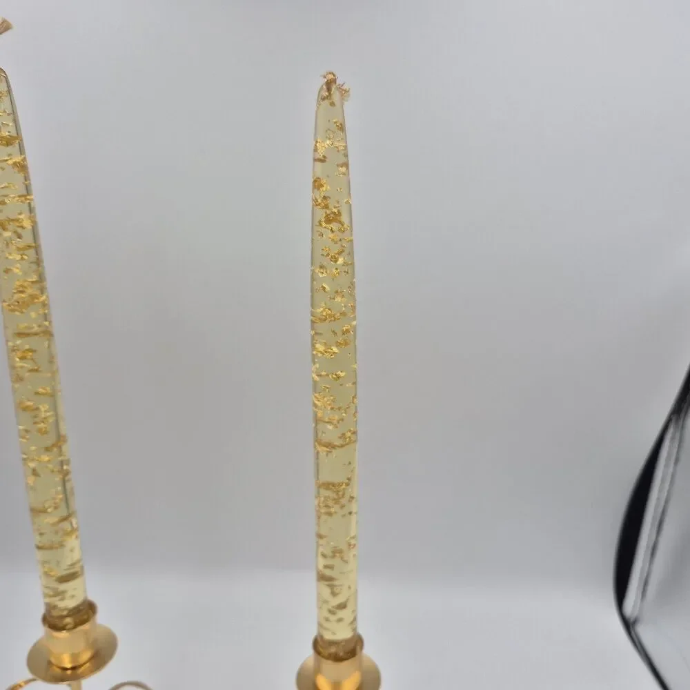 N/A lucite candles