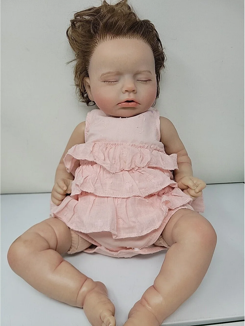 Ping Lau Reborn Baby Doll, Ray By Ping Lie, 20230520, 22 Inches