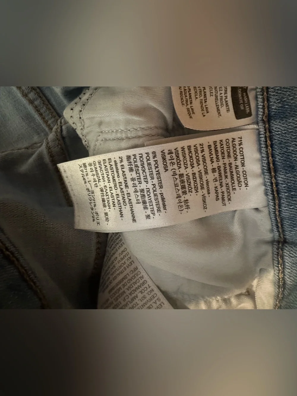 Levis add denim brand