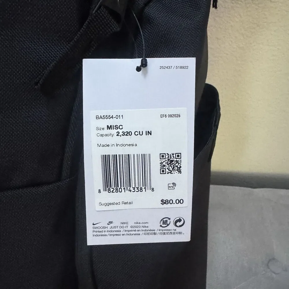 Nike new tags