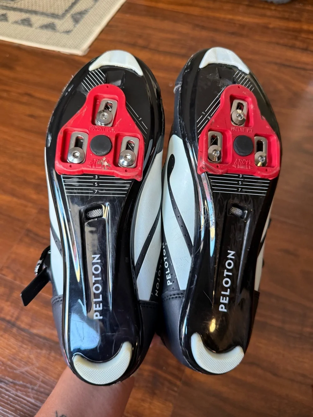 Peloton cycling shoes