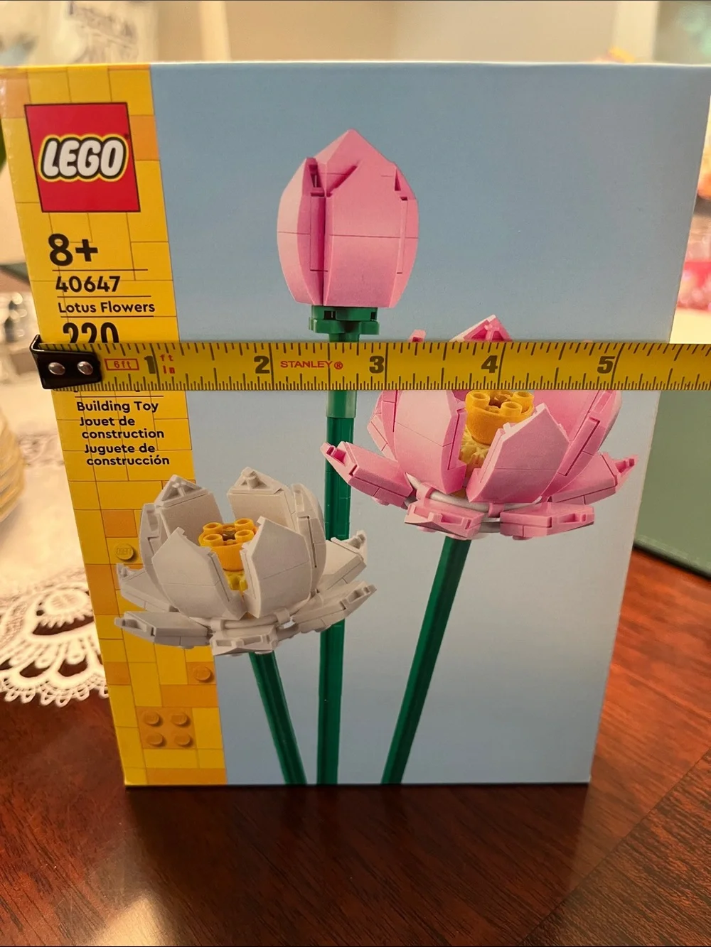 Lego set showing