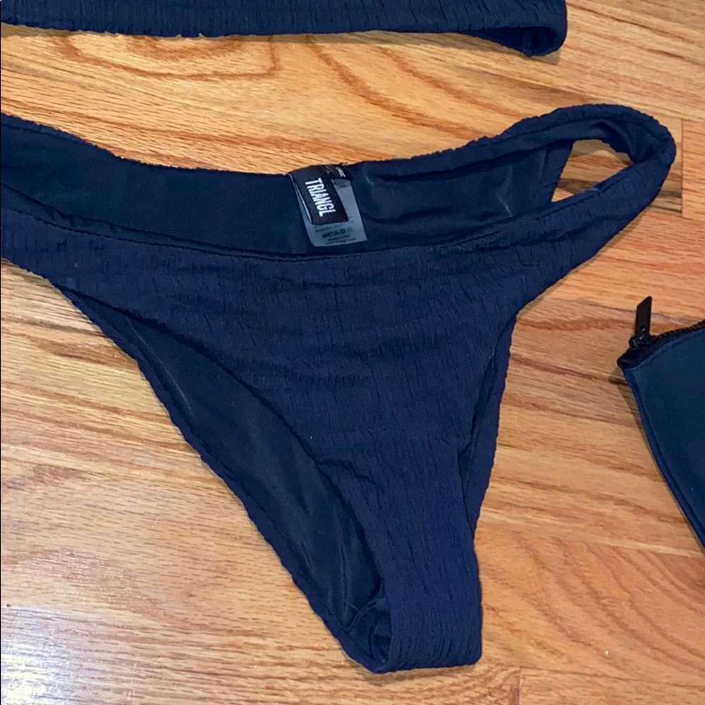 triangl swimwear triangl textured
