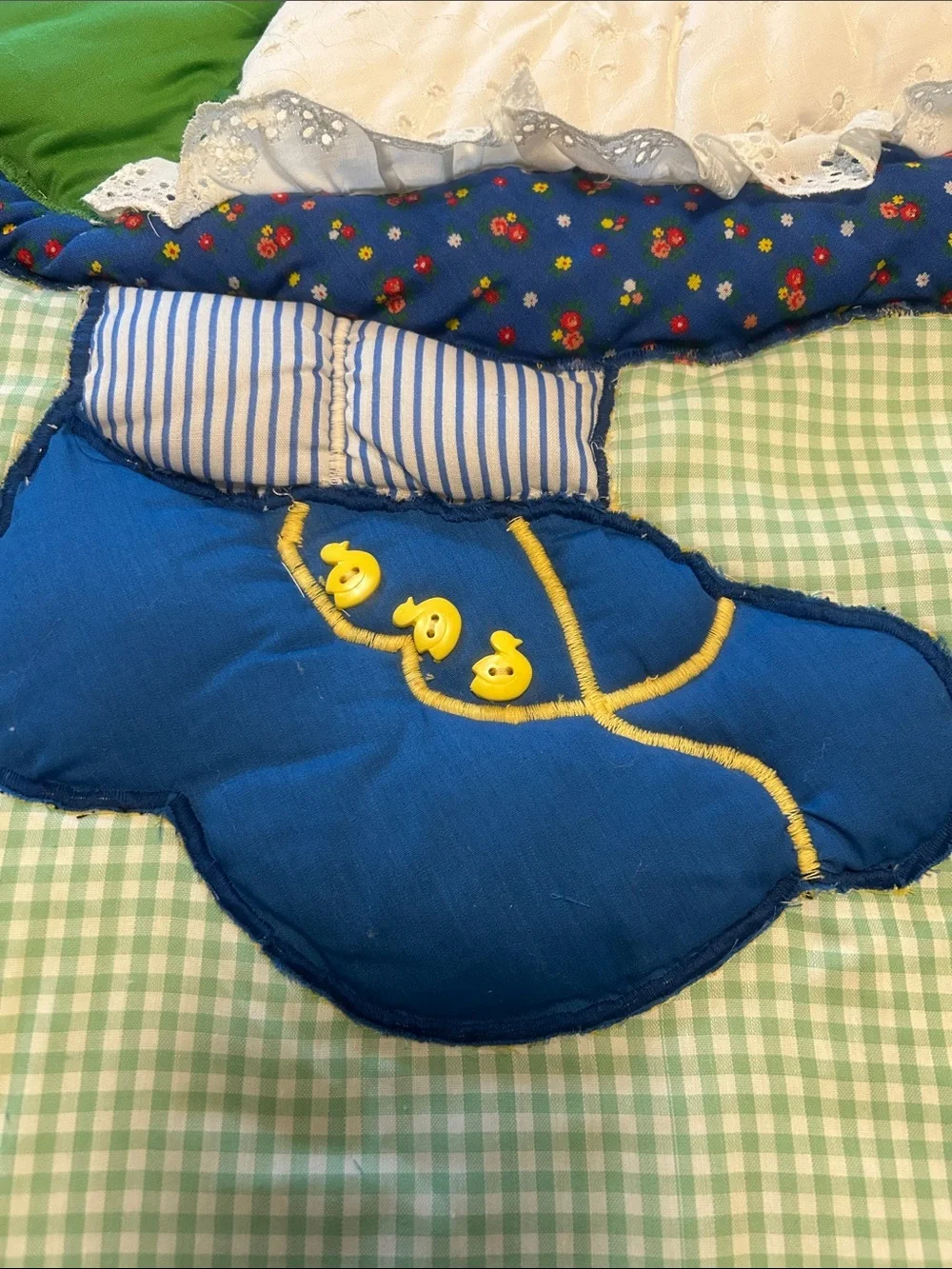 Handmade charming appliqué