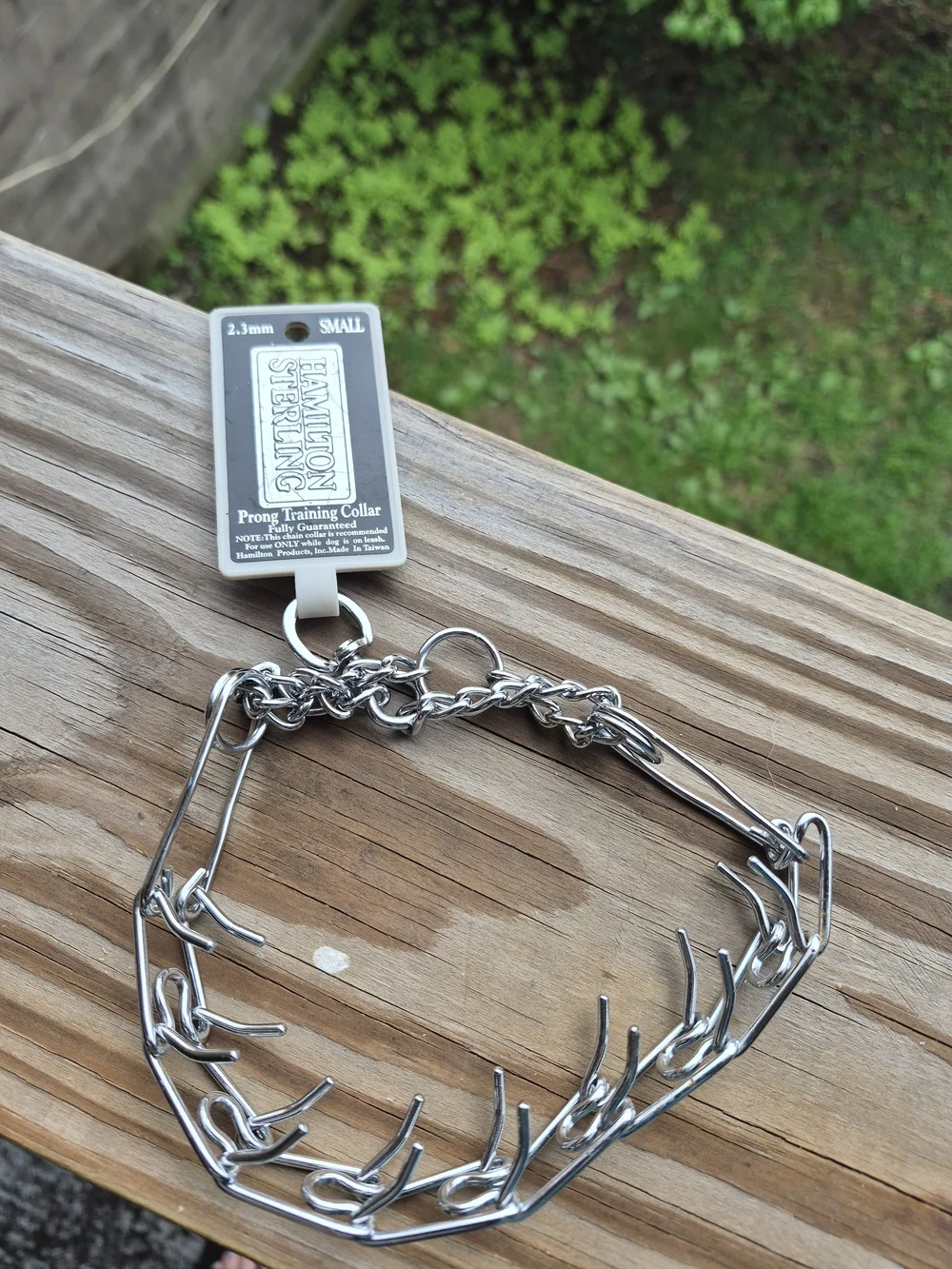 Hamilton metal prong