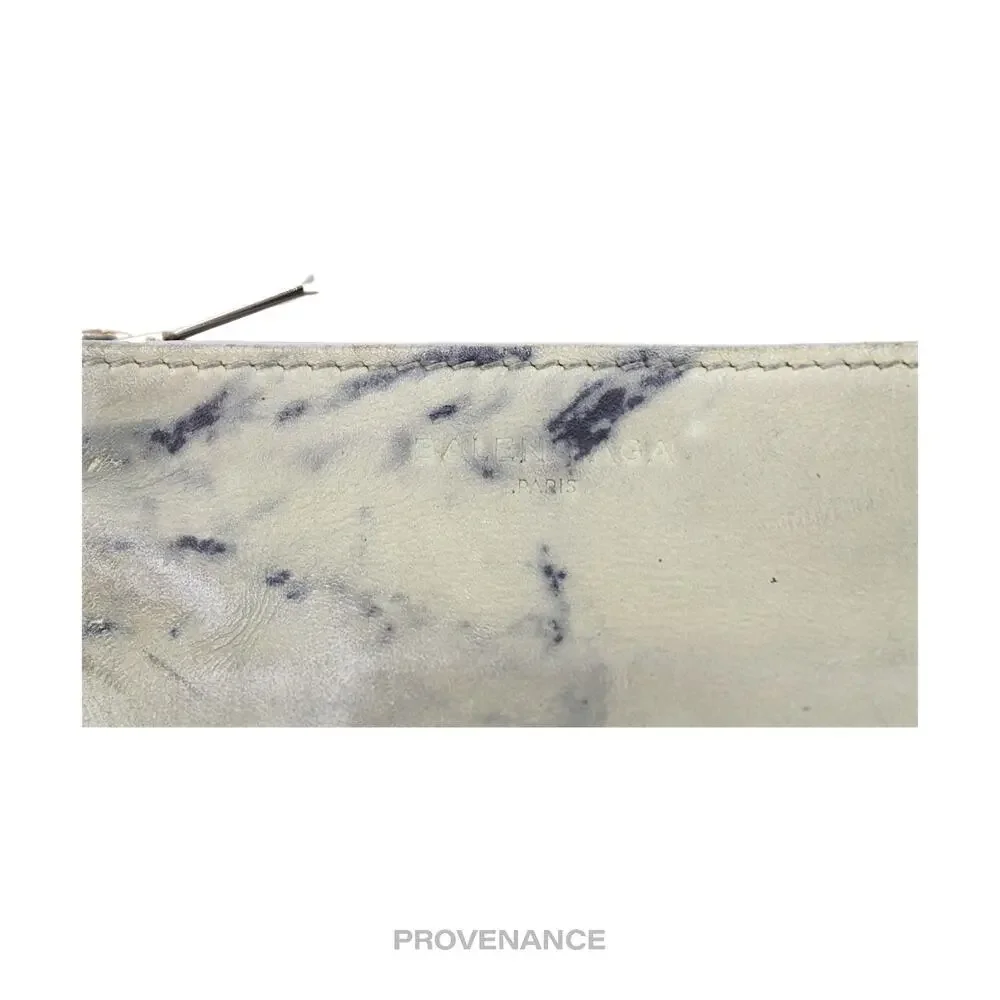 Balenciaga marble zip