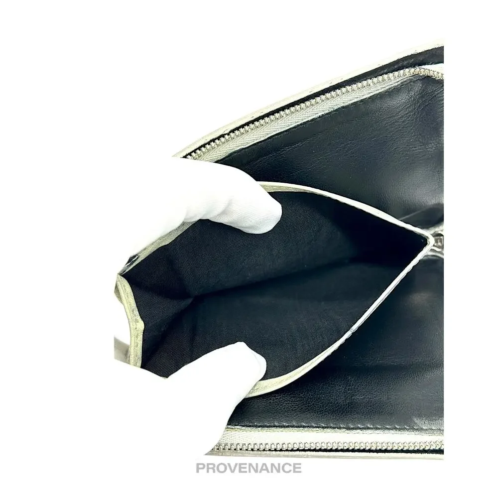 Balenciaga marble zip