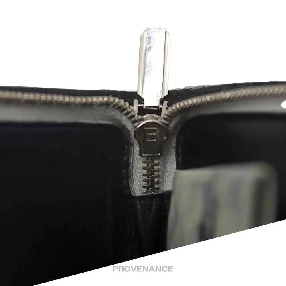 Balenciaga marble zip