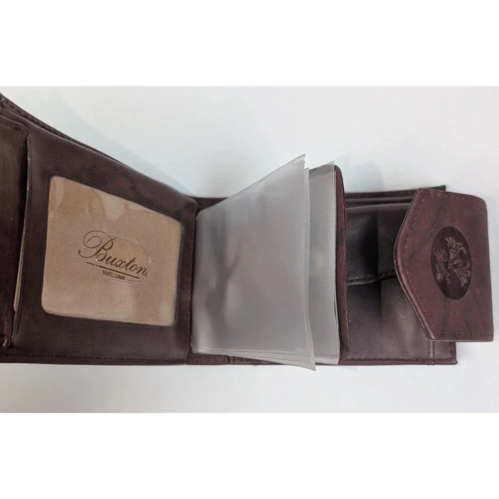 Buxton genuine leather