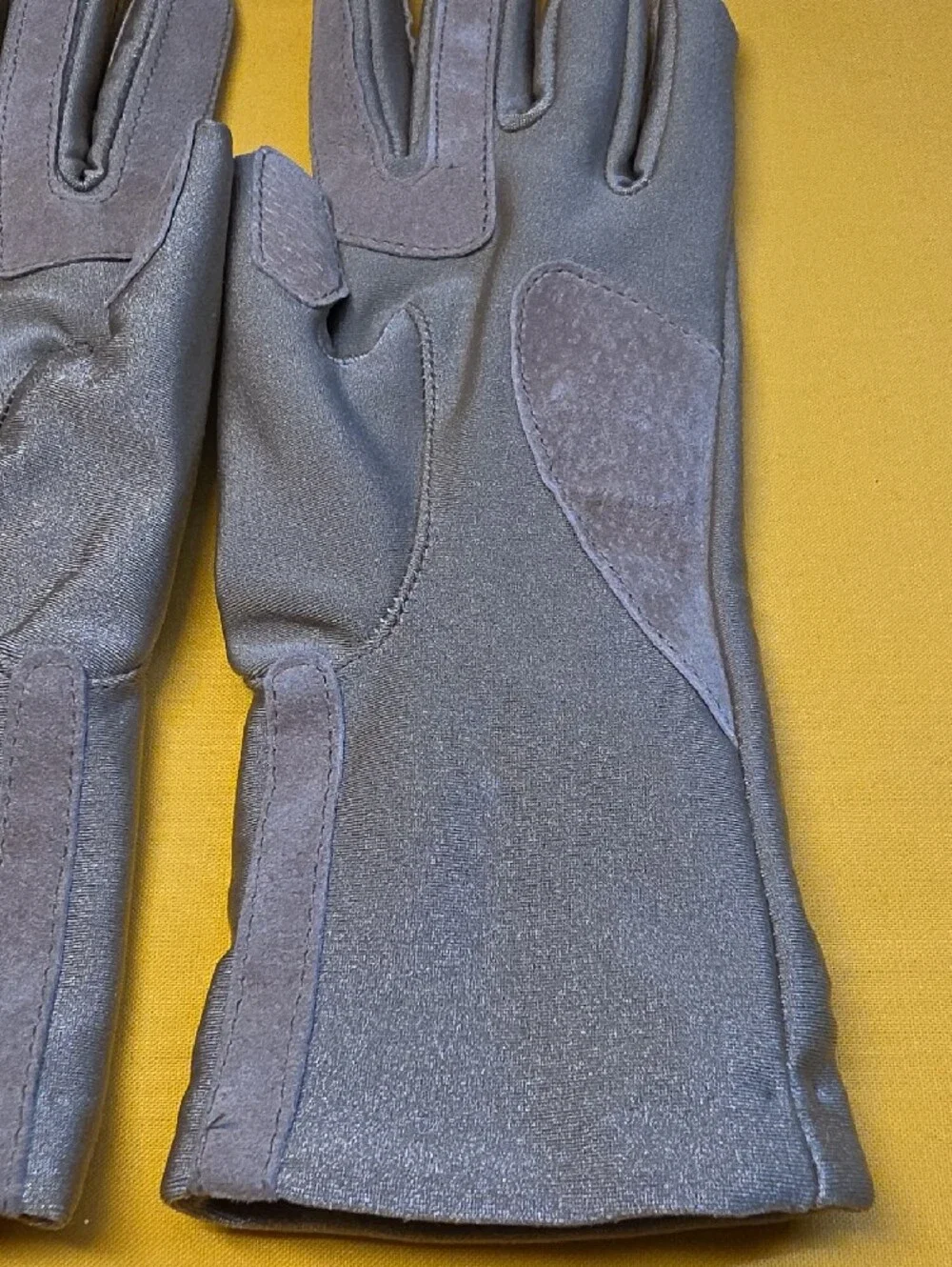 Isotoner Women's Spandex Winter Gloves with Leather Accents - One Size Fits Most