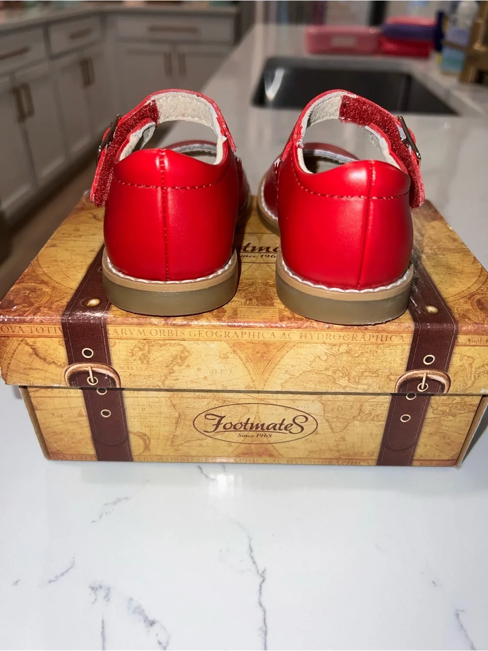 FootMates Red Mary Jane Dress Shoes for Kids