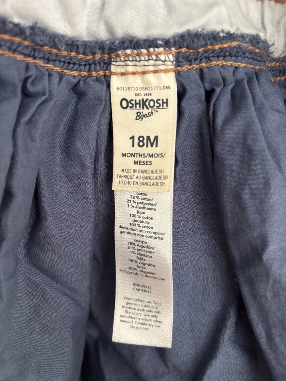 OshKosh Bgosh good used