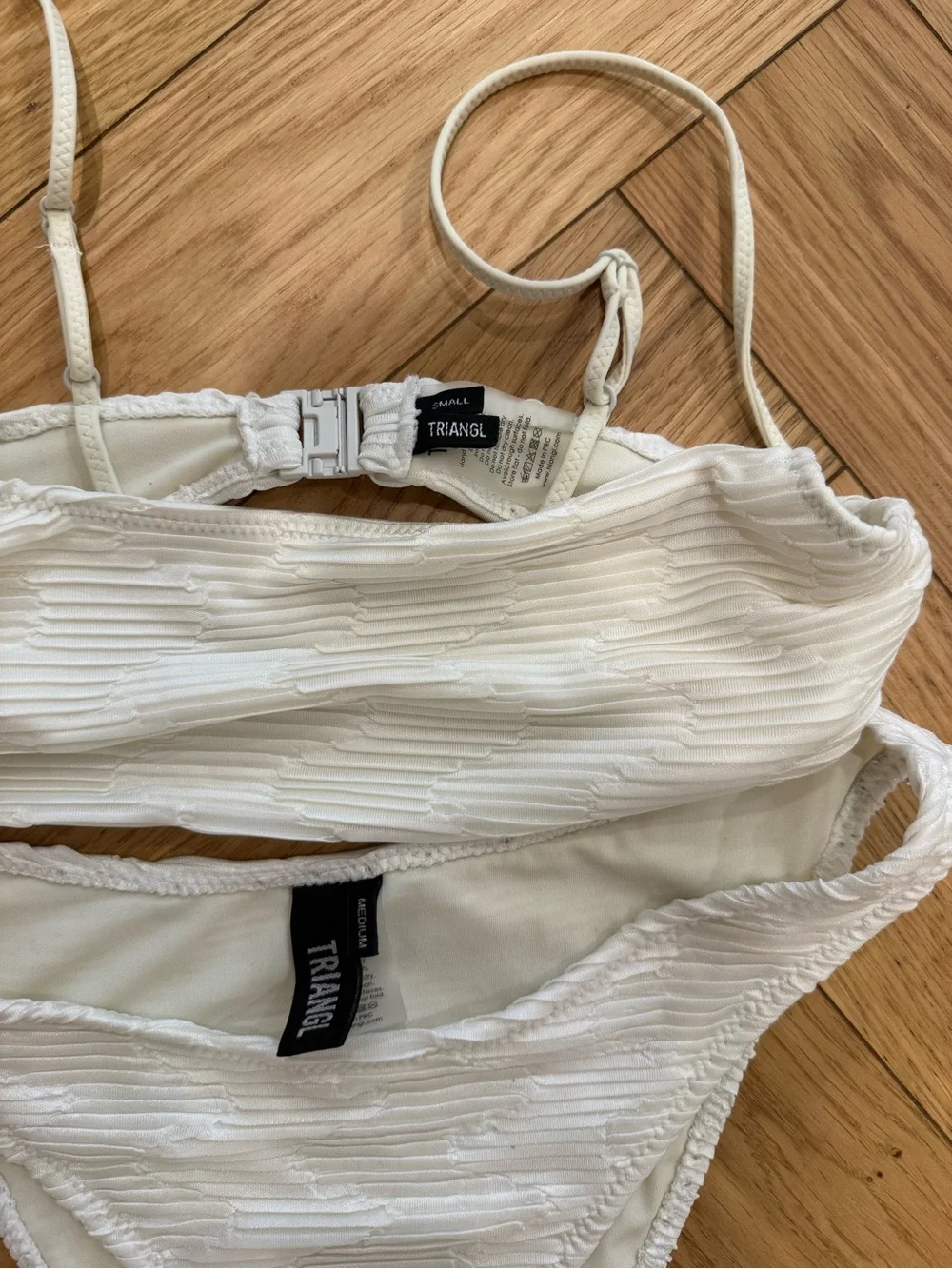 triangl swimwear thin matching fabric