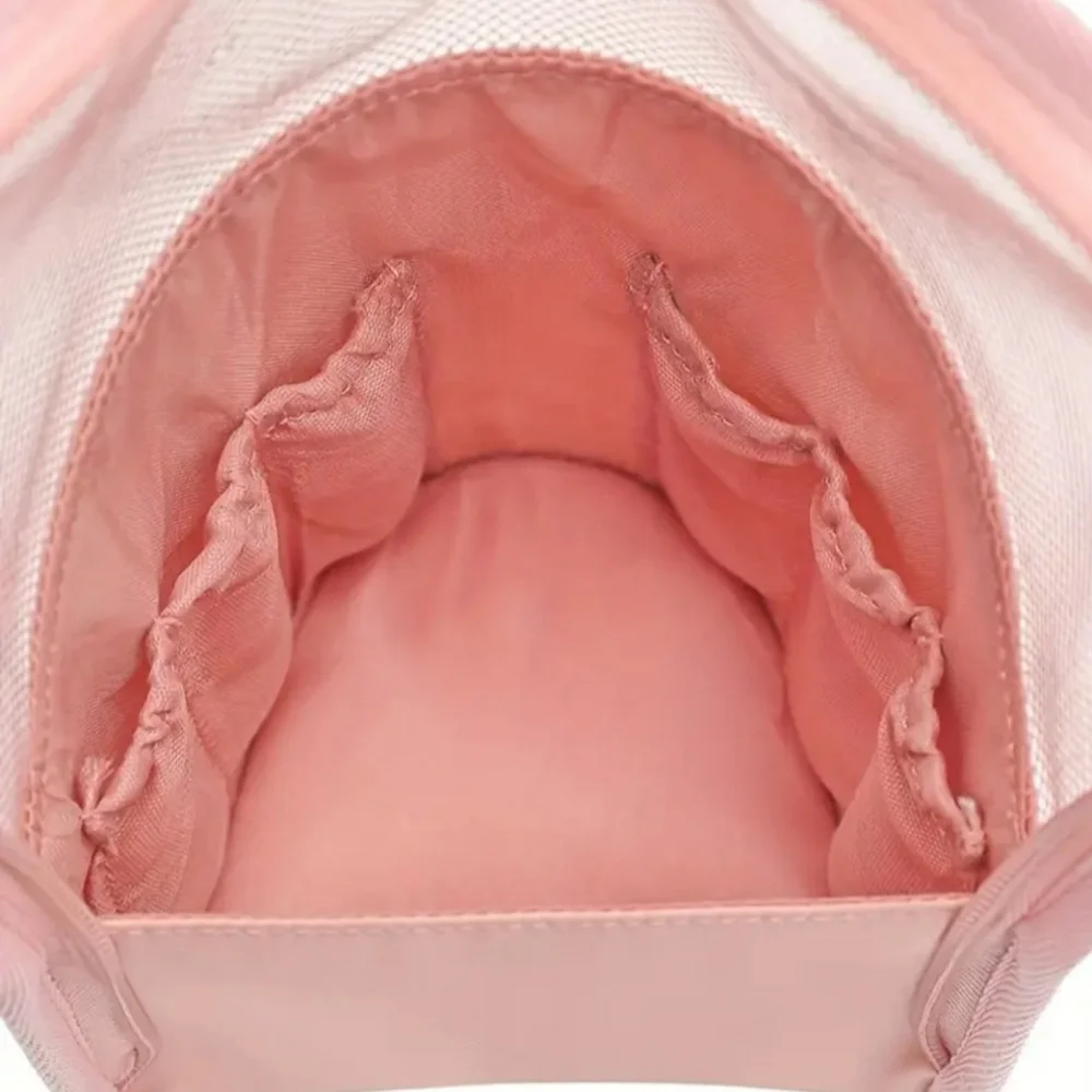 NEW Makeup Brush Pink Travel Zippered Waterproof Storage Bag Case Cosmetics