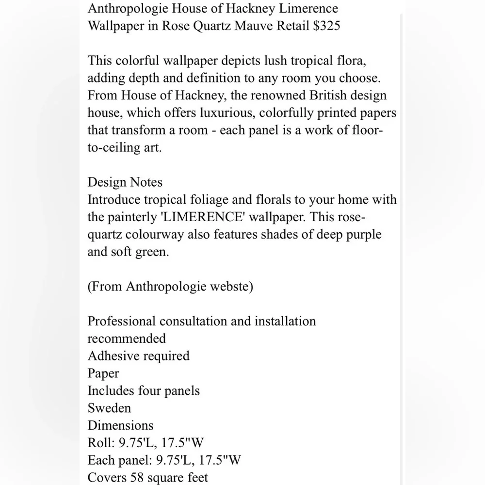 House of Hackney listing one