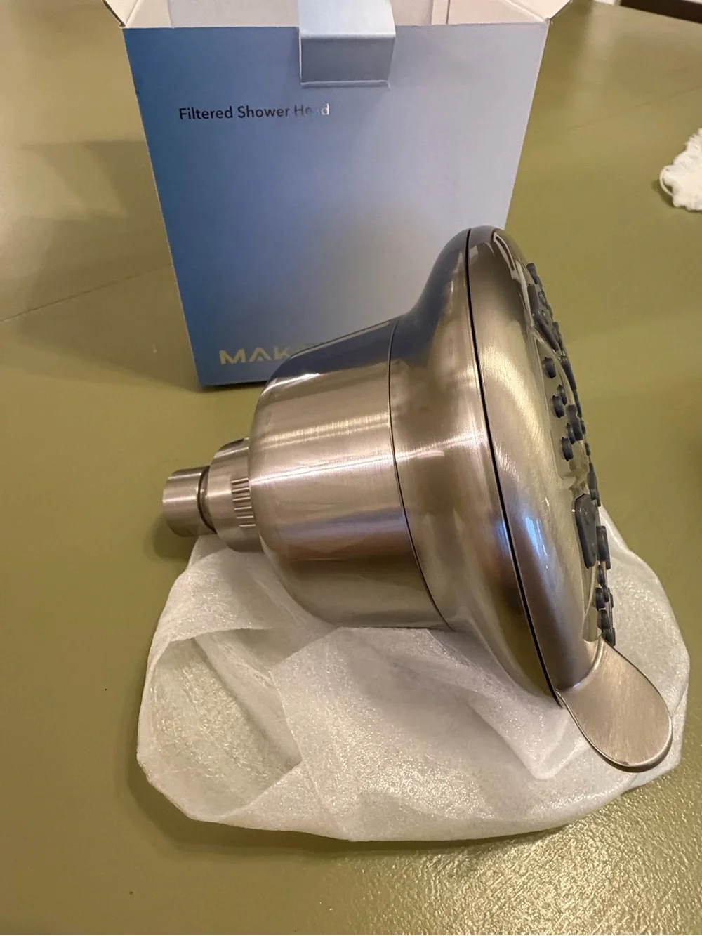 Makefit filtered shower