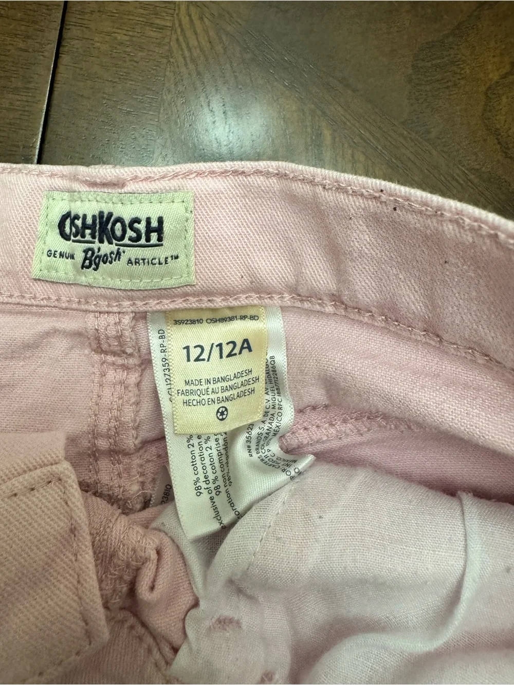 OshKosh Bgosh soft pink