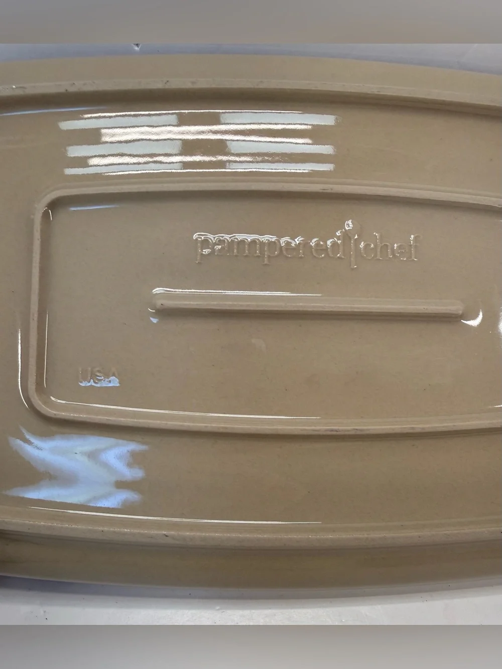 Pampered Chef glazed stoneware