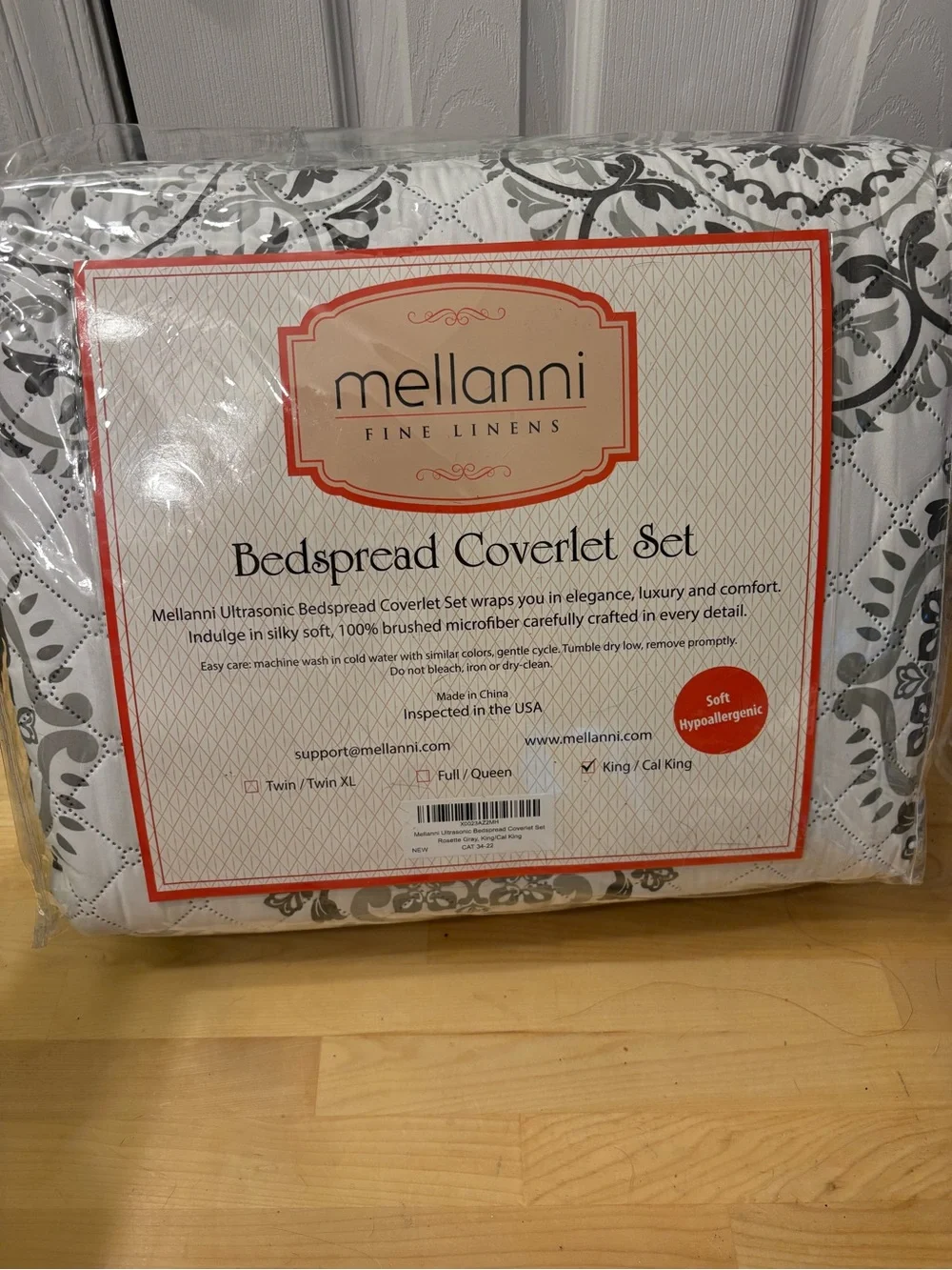 mellanni elegant gray