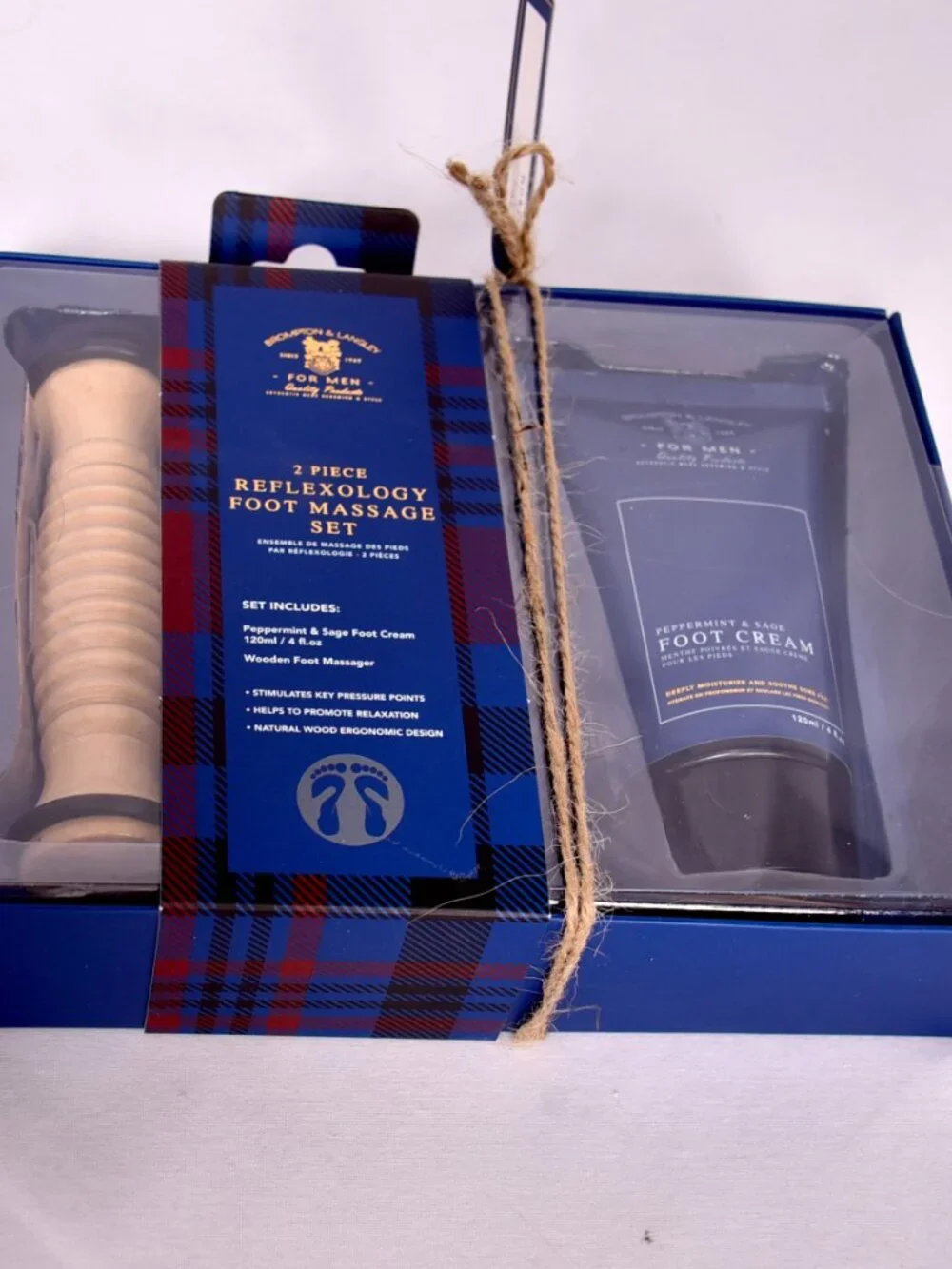 Brompton & Langley 2 Piece Reflexology Foot Massage Set
